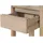 Massivmoebel24 Beistelltisch Weiß Mangoholz 30 x 90 x 30 cm