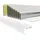 HEXIM Rollladentraverse PVC zum Einführen in Führungsschienen 1000-2000mm Breite 42mm