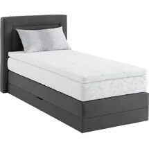 Westfalia Schlafkomfort Boxspringbett 105 x 210 cm Grau