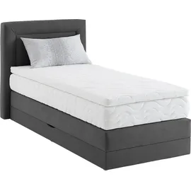Westfalia Schlafkomfort Boxspringbett 105 x 210 cm Grau