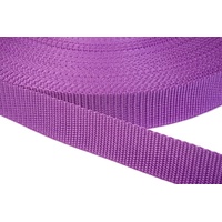 Jajasio PP Gurtband 20mm breit aus Polypropylen, 1.2mm Stark in 41 Farben 23 - Orchid 12 Meter