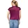 Zero Satinbluse Magenta Purple 36