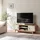 [en.casa] Ferrersp Lowboard 140 x 40 x 45 cm Eicheoptik/Sandfarben Holz