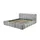 Möbel Kraft Bexley 180 x 200 cm Grau