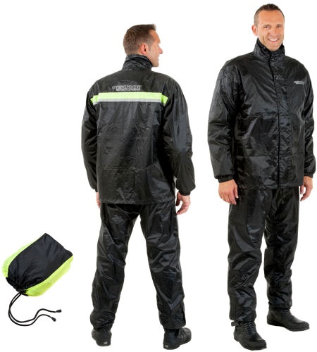 Germot Scoot, rain jacket - Noir/Jaune - 3XL