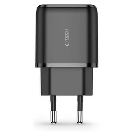 TECH-PROTECT C20W 2-Port-Netzwerk-Ladegerät Pd20W/Qc3.0 Schwarz