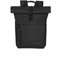 Travelite Basics Rollup Rucksack Schwarz Herren