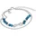 Tom Tailor Infinity Armband Edelstahl Blau 2100643 Größe 20 cm