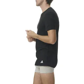 adidas Sportswear Unterhemd / Shirt Active Flex Cotton Schwarz XL