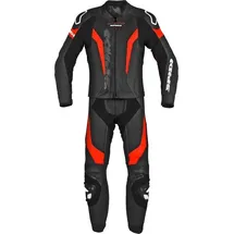 Spidi Laser Touring Lederkombi schwarz-rot, Größe 54