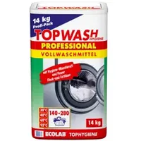 ECOLAB Topwash Professional Vollwaschmittel 9078570 , 14 kg - Trommel, 140 Waschgänge