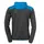 Kempa Emotion 2.0 1/4-Zip Hoodie anthrazit/kempablau S