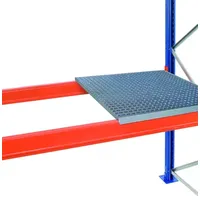 Schulte Lagertechnik Gitterrost für Palettenregal, 1100 mm, verzinkt, aufgelegt, 60x40 mm, M...
