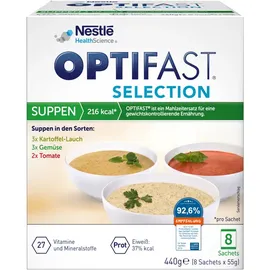 OPTIFAST Selection Suppen Pulver 8 x 55 g