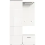 INOSIGN Valge Garderobenschrank 110 x 37 x 191 cm weiß