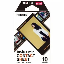 Fujifilm INSTAX mini Contact Sheet Instant Film 10 Blatt
