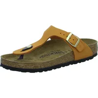 Birkenstock Gizeh Nubuck Leather Clog orange 38 EU