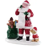 Lemax Village Collection Lemax Naughty Or Nice Santa