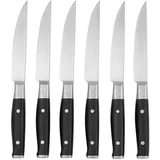 Ninja K32106EU StaySharp Fleischmesser, 6teiliges Set Edelstahl, Schwarz