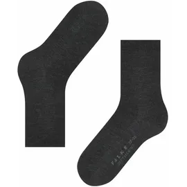 Falke Damen Socken - Softmerino SO, Kurzsocken, einfarbig Anthrazit 39-40