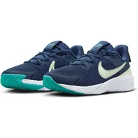 Nike Star Runner 4 Laufschuhe Kinder midnight navy/volt tint-dusty