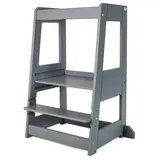 tiSsi Lernturm Felix onesize Buche massiv grau