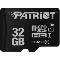 Patriot LX Series Micro SD Speicherkartey Card 32GB, UHS-I U1, Class 10