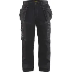 Blakläder Bundhose X1500 Handwerk, schwarz, Konfektionsgröße DE: 28