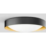 lampenwelt.de BEGA Studio Line Deckenlampe Ø36cm schwarz/messing