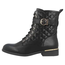 Fitters Footwear Kata Stiefeletten in Übergrößen Schwarz 2AA0210203 Black große Damenschuhe - Schwarz - 44