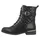 Fitters Footwear Kata Stiefeletten in Übergrößen Schwarz 2AA0210203 Black große Damenschuhe - Schwarz - 44