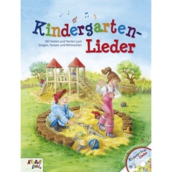 Kindergarten-Lieder als Buch von
