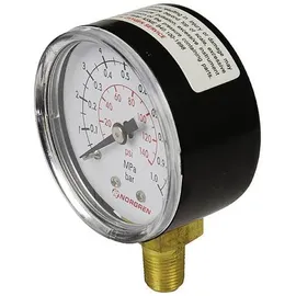 IMI NORGREN Norgren Manometer 18-015-028 Anschluss (Manometer): Unterseite 0 bis 25 bar Außengewinde R1/8 1 St.