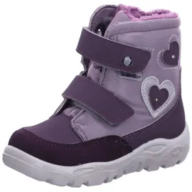Ricosta Mädchen Winterstiefel Maddi, Kinder Lauflernschuhe, Weite: Mittel, lose Einlage, Sympatex, Blinklicht, dolcetto/Purple (340), 23 EU