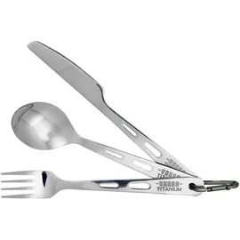 Vargo Titan-Besteckset, 3-teilig, silber