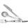 Vargo Titan-Besteckset, 3-teilig, silber