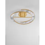Nova Luce Aurelia 1 LED Deckenleuchte Ø 60 cm gold