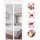 EXTSUD Fliegengitter Tür 110 x 220 cm Weiß