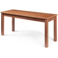 [en.casa] Sitzbank Trerunulu Walnussoptik 100 x 35 x 45 cm
