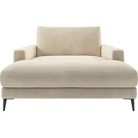 INOSIGN »Downtown Loungemöbel zum Relaxen, B/T/H: 132/170/84 cm«, auch in Bouclé, Cord und Easy care - leicht mir Wasser zu reinigen