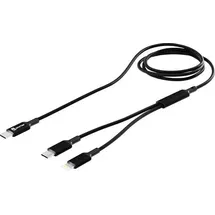 Smrter USB-C auf Apple Lightning 1,2 m Schwarz