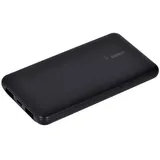 Belkin BoostCharge 3-Port Power Bank 10K + USB-A/USB-C Cable schwarz