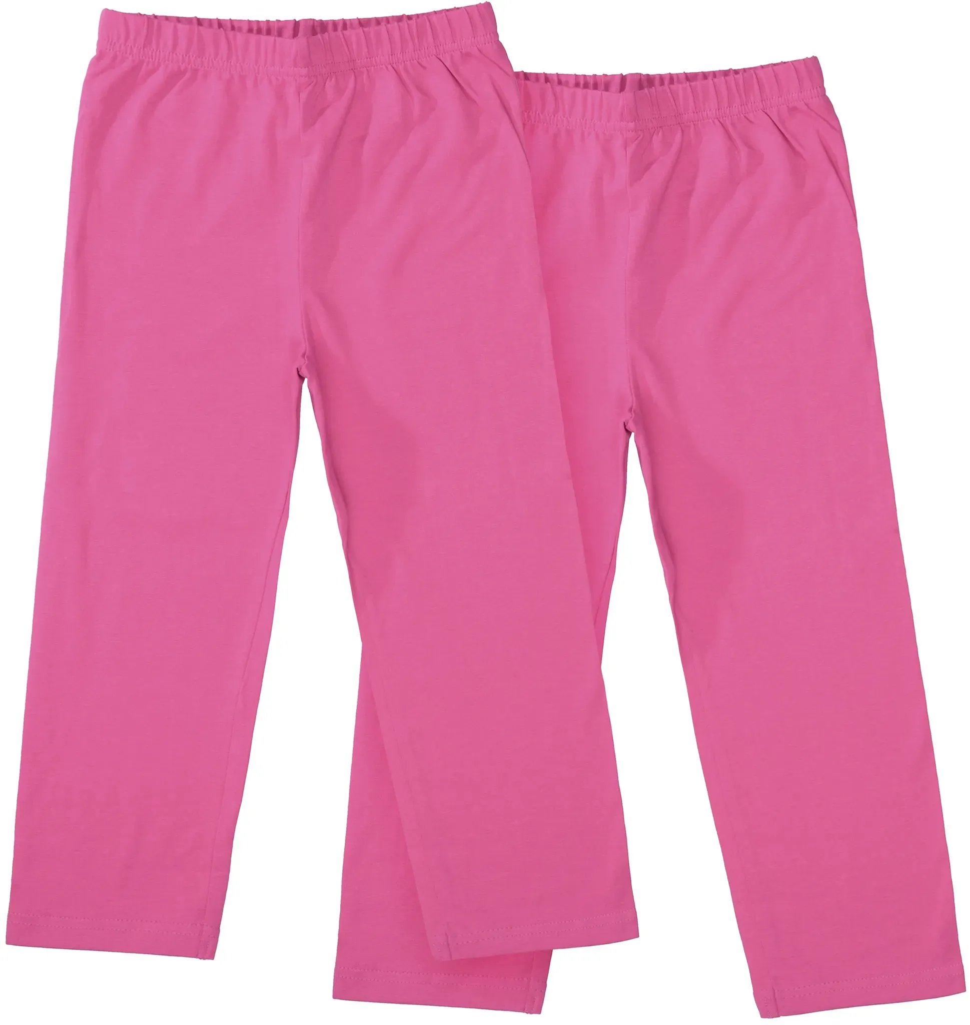 Caprihose STACCATO, Mädchen, Gr. 140, Normalgrößen, pink, Oberstoff: 95% Baumwolle, 5% Elasthan., unifarben, Basic, bequem, Hosen Caprihose, Doppelpack