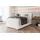 99rooms Phönix Mini Boxspringbett 120x200 cm, Webstoff MALMO_NEW Weiß,