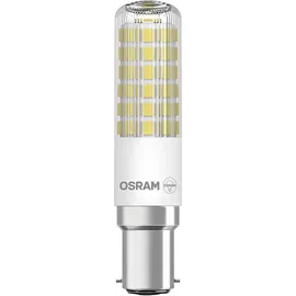 Osram LED-Lampe T Slim B15d 6,5 W warmweiß 806 lm