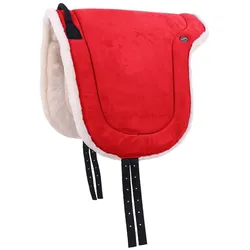 QHP Bareback Pad Sattelkissen - rot - WB