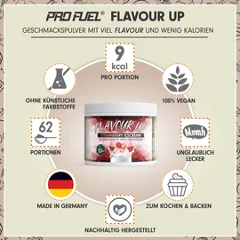 ProFuel Flavour Up Geschmackspulver, 250 g Dose, Strawberry Icecream