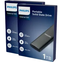 Philips - SSD Philips externer Raum G 1tb | Blasen Sie ein 1 Stück | 2 Stücke