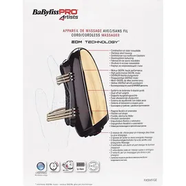 Babyliss BabylissPro 4Artists Massagegerät VIBEFX Gold