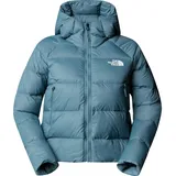 The North Face Womens Hyalite Down Hoodie stormy blue (422) M
